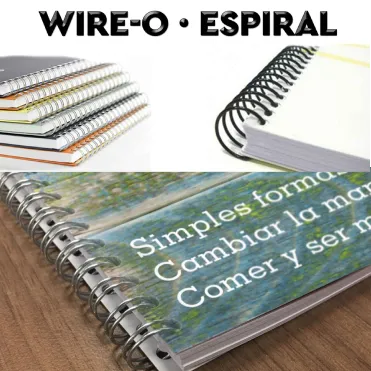 Encuadernación espiral